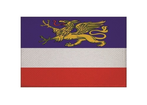 Aufnäher rostock fahne flagge - rostock,