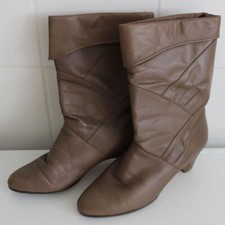 sexy beige Damen Leder