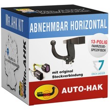 Für Peugeot 408 ab 22 AutoHak Anhängerkupplung abnehmbar + 13polig spezifisch