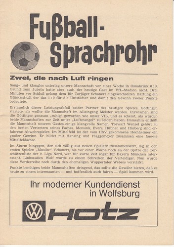 Liga nord vfl - 09.11.74, 2.