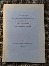 Dr. A.W. Mayer Untersuchungen