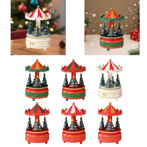 Weihnachtskarussell-Spieluhr-D