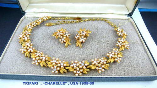 Trifari demi parure - trifari©,