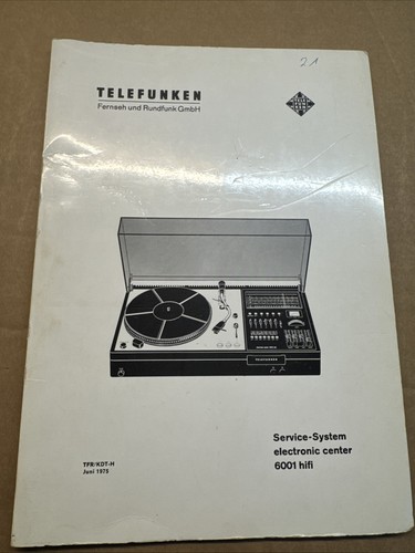 Telefunken service system - service,