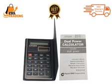 Citizen SLD-711 Elektronischer Taschenrechner Dual Power mit Etui & Handbuch