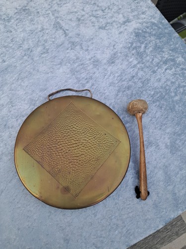 Gong metall messing 24 cm - metall,