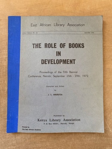 The role books in - books,
