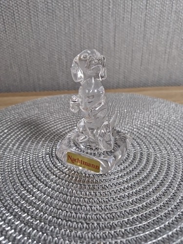 Nachtmann kristall glas dackel - kristall,