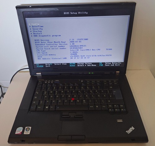 Lenovo thinkpad t61 - thinkpad, 15"