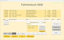Excel Fahrtenbuch mit
