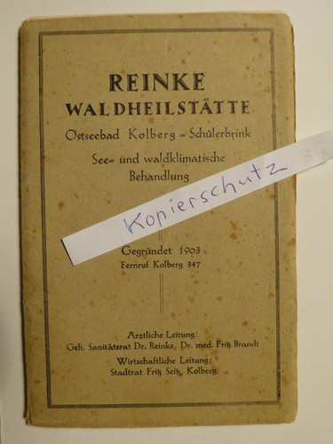 Leporello kolberg reinke - ak,