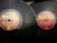 E117/ MAMMOTH FAIR ORGAN-GROßES ORCHESTRION-Mechanische Musik-2x Schellack 78rpm