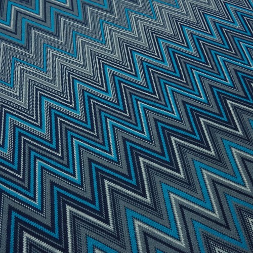 Stoff jacquard jersey zick - stoff,