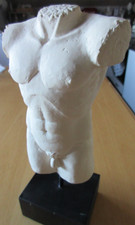 Akt männlicher Körper Torso Statue Skulptur Erotik Kunst 1,5 Kilogramm schwer