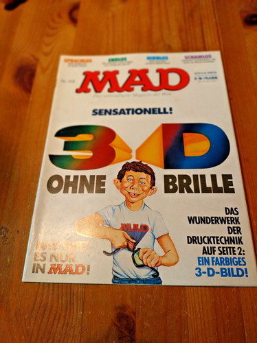 Altes deutsches mad comic nr - mad, comic-