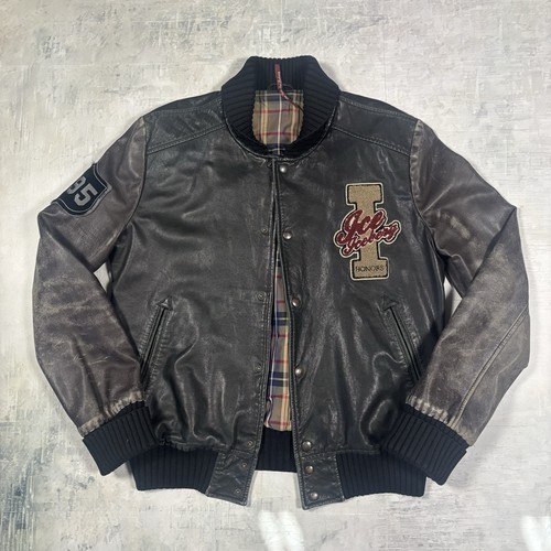 Vintage iceberg lederjacke - iceberg,