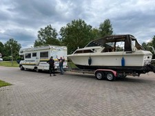 Kajütboot Windy 22 mit Straßentrailer/ Tausch gegen kleines Wohnmobil möglich