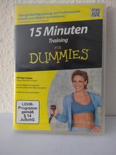 Fitness DVD 15 Minuten Training für Dummies - Bauch, Beine, Po Neu OVP