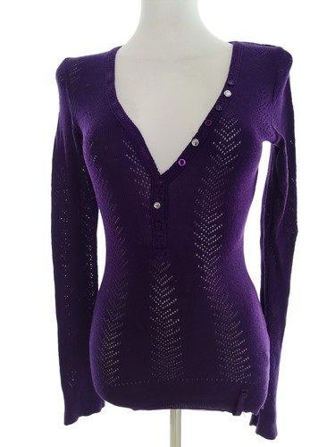 Y2k strickjacke lila - y2k,