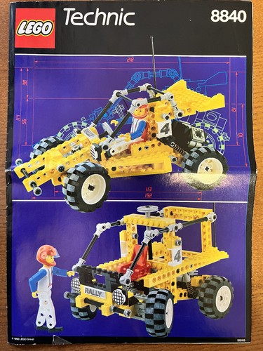 Lego technik bauanleitung 8840 - lego,