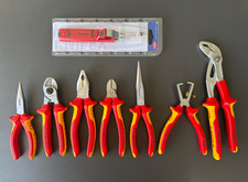 Knipex VDE Zangensatz Kabelschere Cobra Wasserpumpenzange Abisolierzange Seitens
