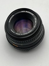 Minolta Objektiv 50 mm  1:1,7MD Rokkor