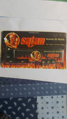 Werbetruck weltbiere satan - "werbetruck,