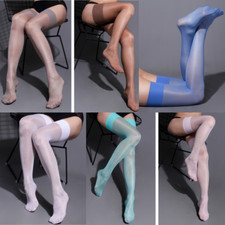 HALTERLOSE STRÜMPFE GLANZ