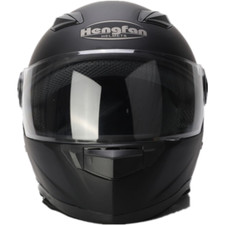 56-60cm Motorrad Helm Motorradhelm Integralhelm Jet Rollerhelm Mattschwarz Schal