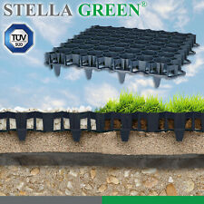 Rasengitter 50x50x4cm schwarz