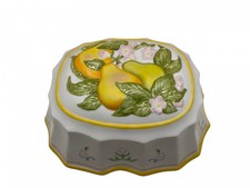 Franklin Mint Porzellan Puddingform "Le Cordon Bleu" 17 x 21 x 9 cm. Top Zustand