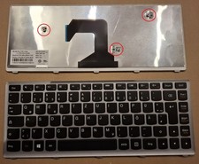 Tastatur lenovo u410 silber - tastatur,
