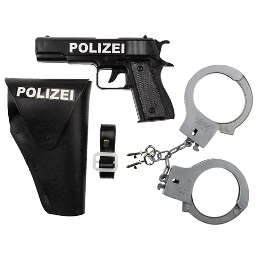 Polizei set teilig mit - polizei-set, 3-teilig