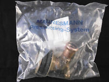 Mannesmann Mapress RA 15-1/2"-35 Pressfitting Wanddurchführung 90° 63880 Neu OVP