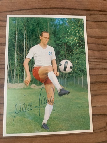 Willi schulz postkarte hsv - willi,