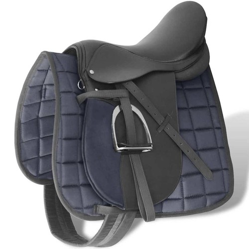 Sattel mit zubehör leder - zubehör,