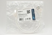Lan Kabel RJ45 Patchkabel Cat.6A 10GB U/FTP – 0,5 m – Weiß (K5547WS.0,5)