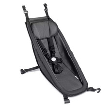 Croozer Babysitz Climatex Sitz Babyschale Fahrradanhänger Neugeborene Grau