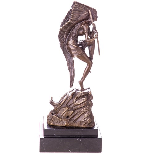 Deko bronzefigur skulptur - deko,