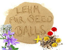 Lehmpulver für Seedballs inkl. heimischem Saatgut - Saatgutkugeln 1 kg