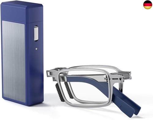 Faltbare lesebrille metall - faltbare,
