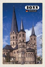 Holzschild 18x12 cm Bonn