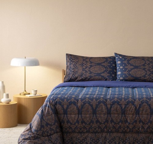 Satin steppdecke gold - steppdecke,