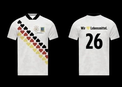 Deutschland fan shirt - deutschland, edeka