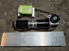 GEZE Fluchtwegschiebetürkit. Steuerung, Motor und Akkupaket