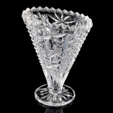 Kleine Glas Vase 9,3 cm