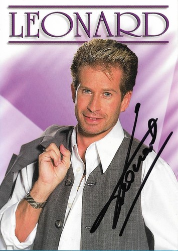 Original autogramm leonard - original,