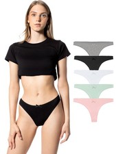 5er Set Damen Strings Tangas