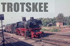 35mm Dia DB Westdeutschland Eisenbahn Dampflok 42 105 Bad Bentheim 1974 Deutsche