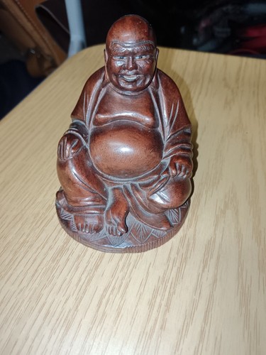 Buddha figur holz - buddha,